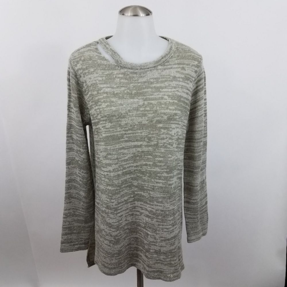 Sisters 7 II 11 Sweater Hole Tunic Gray‎ He…